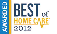 2012 Best of Home Care Award