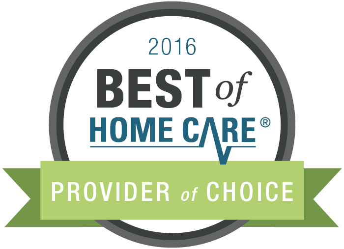2016 Best of Home Care Provider of Choice Award