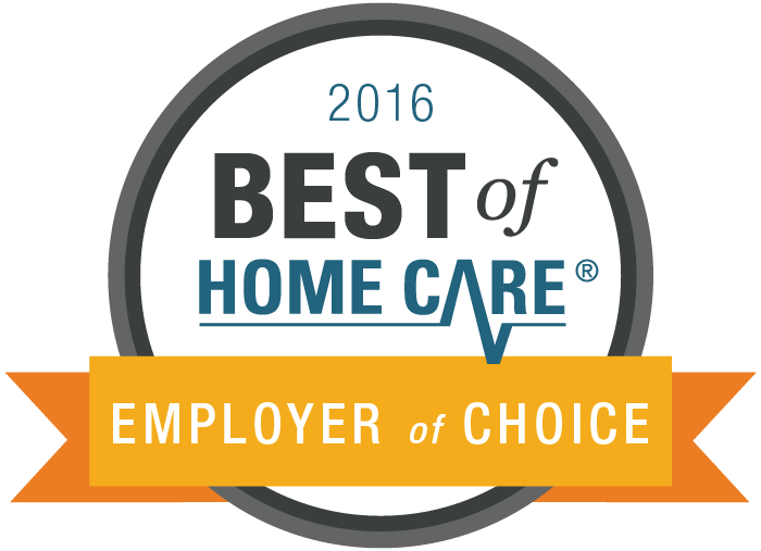 2016 Best of Home Care Employer of Choice Award
