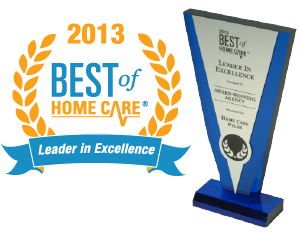 2013 Best of Home Care Leadership in Excellence Award