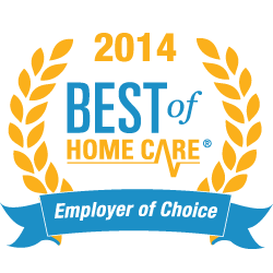 2014 Best of Home Care Employer of Choice Award