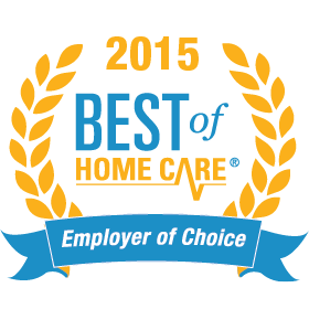 2015 Best of Home Care Employer of Choice Award