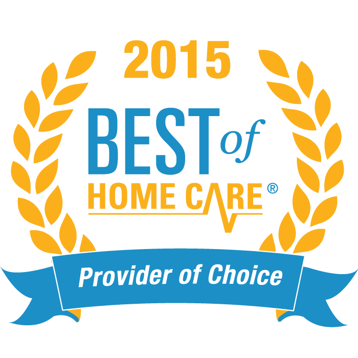 2015 Best of Home Care Provider of Choice Award