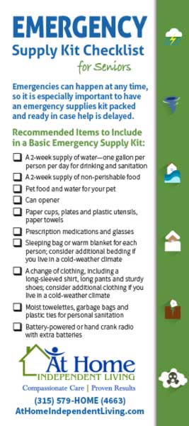Emergency Supply Kit Checklist