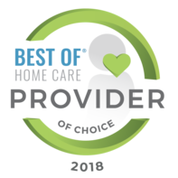 2018 Best of Home Care Provider of Choice Award