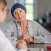 hopeful cancer patient