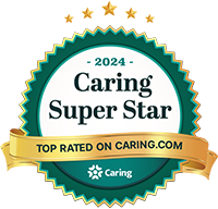 At Home Independent Living is proud to have earned that Caring Super Star designation from Caring.com.